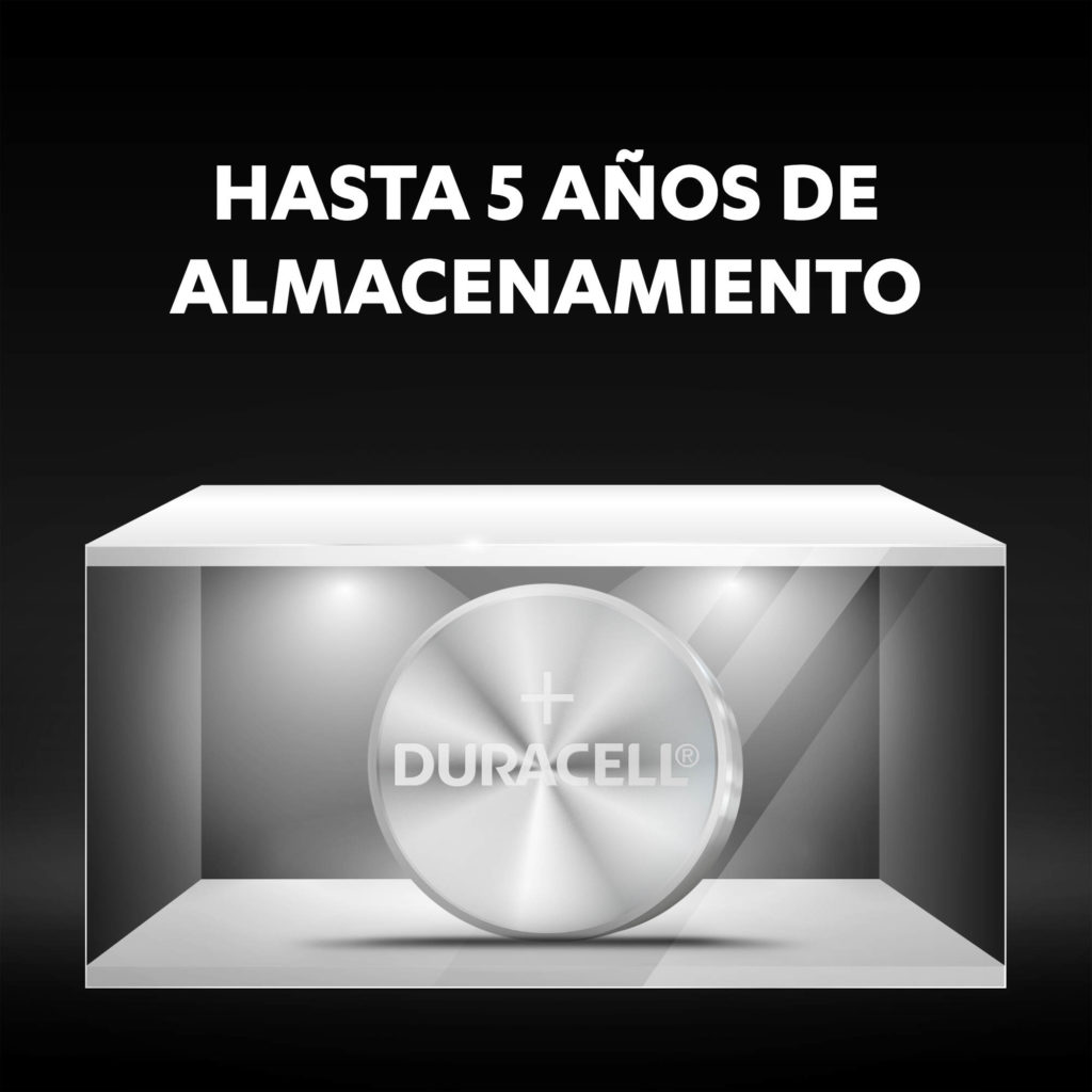 Pilas alcalinas especiales Duracell de botón LR54 de 1,5 V